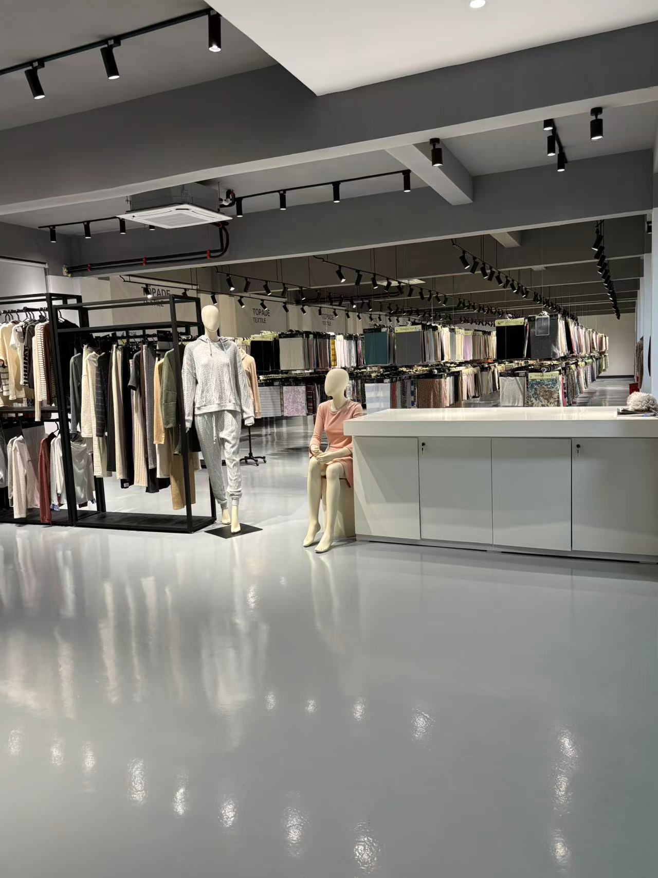 Topade Textile sample room