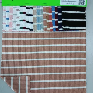 Stripe 3×3 Rib Knit — TPD-K23604E