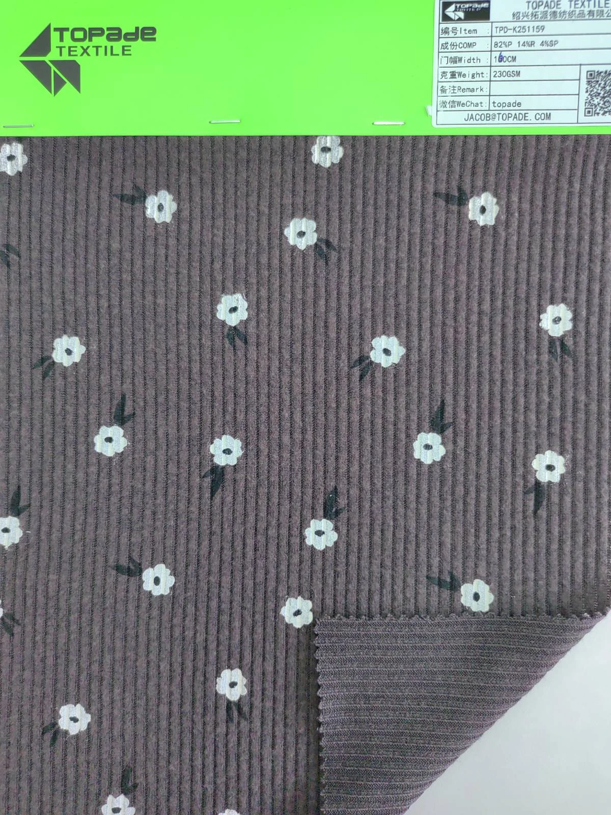 Brushed 3×2 Rib Knit — TPD-K251159