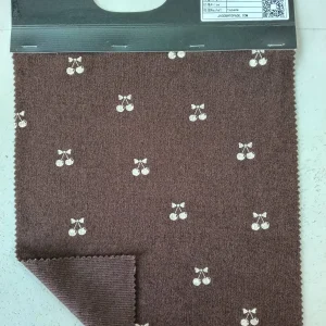 Printed Textured Knit — TPD-K251253A