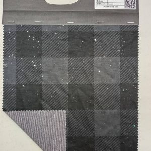 Printed Metallic Double Knit fabric — TPD-K26564DB
